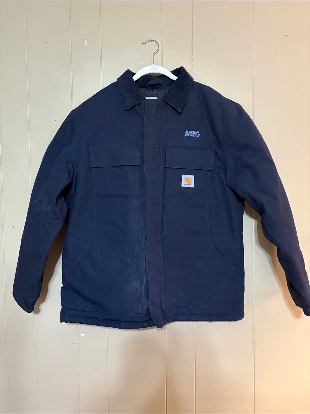 Carhartt Duck Traditional Coat with Corduroy Collar